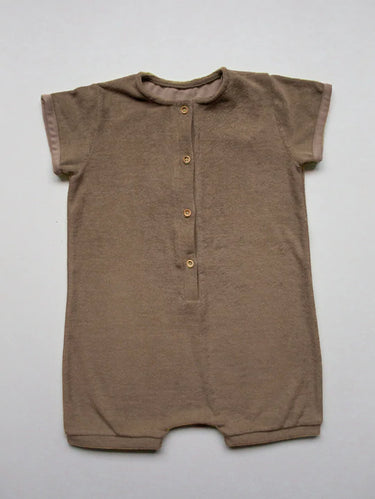 The Simple Folk Daily Playsuit, Walnut